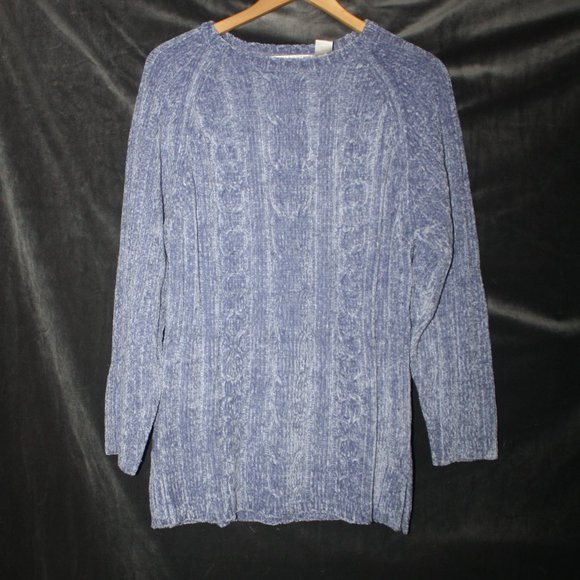 Vintage Carolyn Taylor for by DESIGN Cable Knit Sweater 🌵 Large - Picture 1 of 8